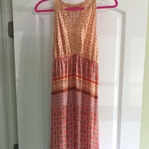 Fleur Bleue Maxi Dress